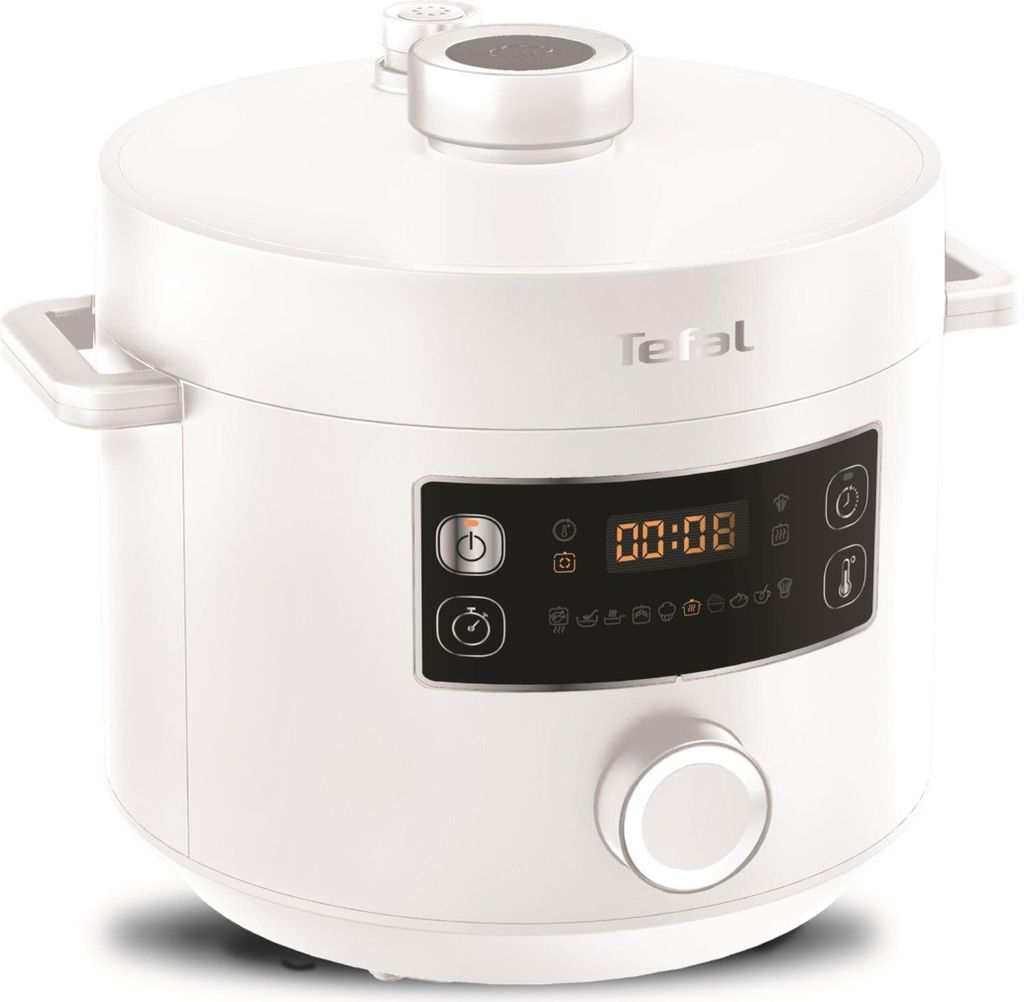 Tefal Turbo Cuisine, 1090 W, Biały, Policzterofluoroetylen Zdjęcie produktu 