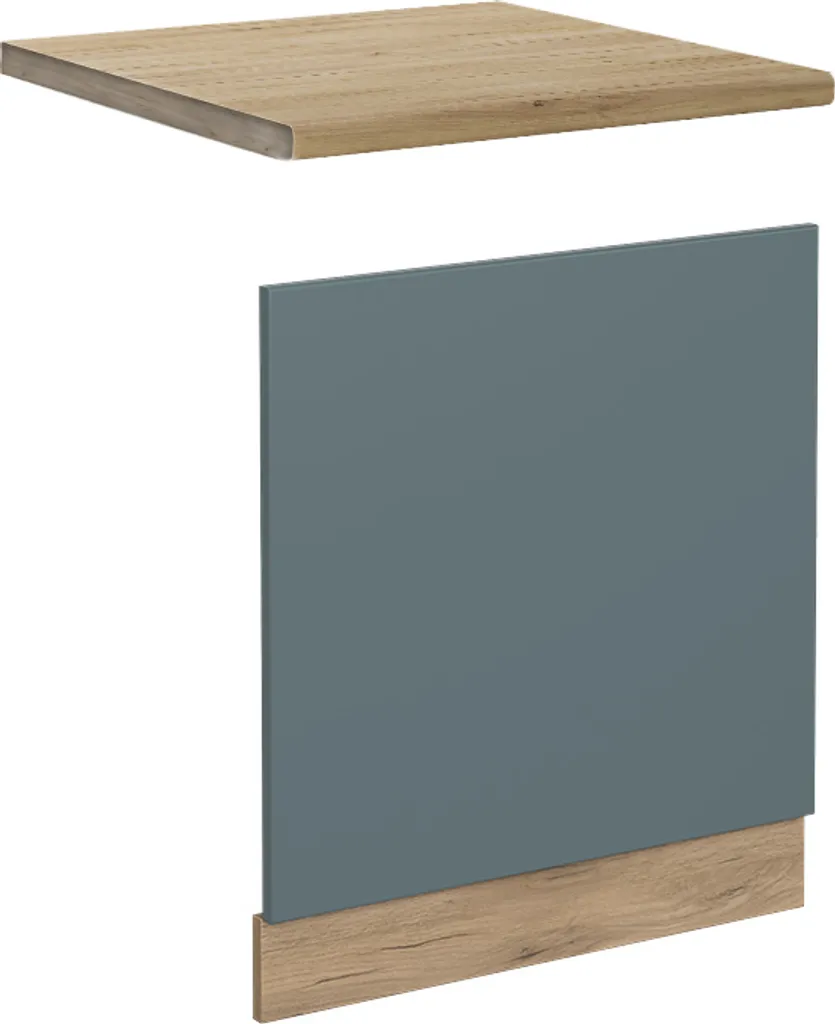 Pannello Vicco R-Line 60cm: Eleganza Grigio-blu e Rovere