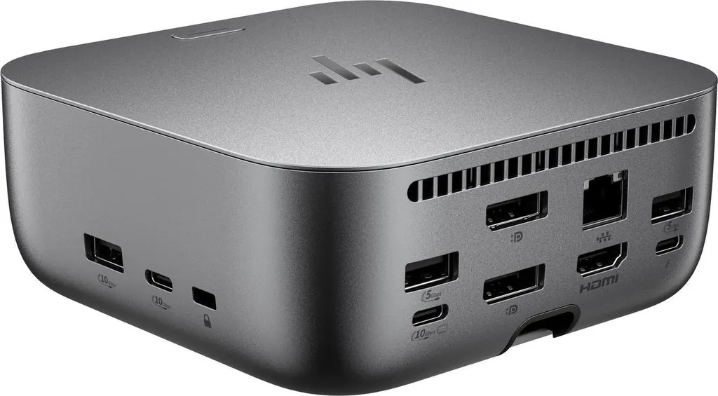 HP Thunderbolt 4 Ultra 180W Station de Travail Haute Vitesse Triple 4K