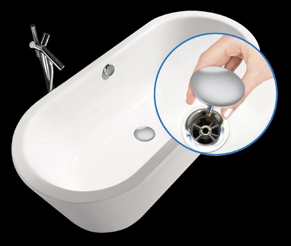 WENKO Badewannenstöpsel Abfluss Stöpsel Badewannen Pluggy Produktbild 5