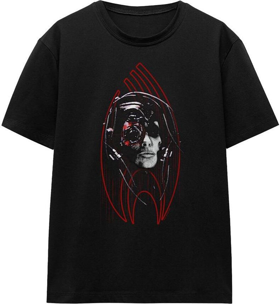 Star Trek - "Borg Construct" T-Shirt für Herren/Damen Uni TV16075 (S) (Schwarz)