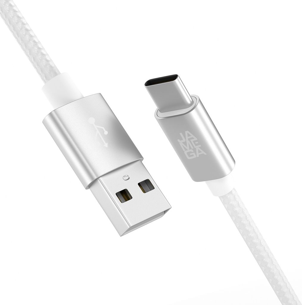 USB-C Kabel Nylon Schnell Ladekabel Datenkabel für Samsung Huawei HTC LG - 0,5m