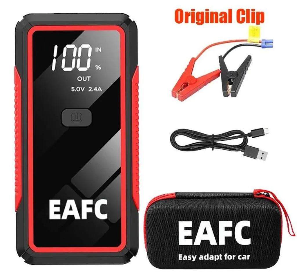 Booster de batterie de voiture 2000A avec sacoche de transport d'origine