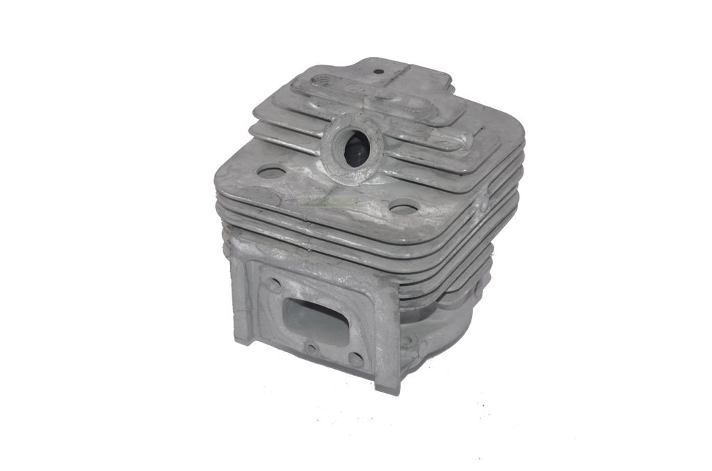 A single engine cylinder head is shown against a white background.