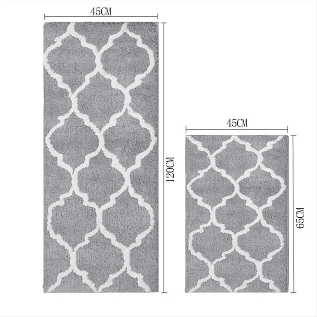 Tapis de bain microfibre ultra absorbant et antidérapant lavable