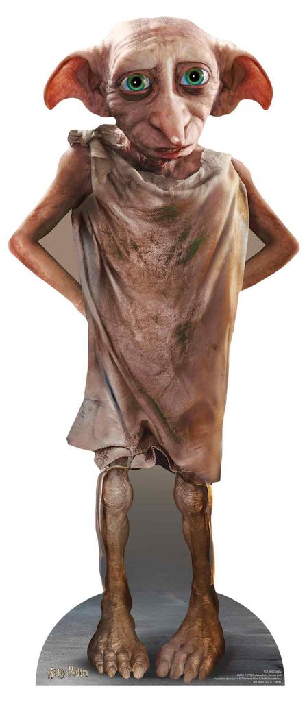 Harry Potter - Dobby - Pappaufsteller Standy - Größe 42x98 Produktbild 