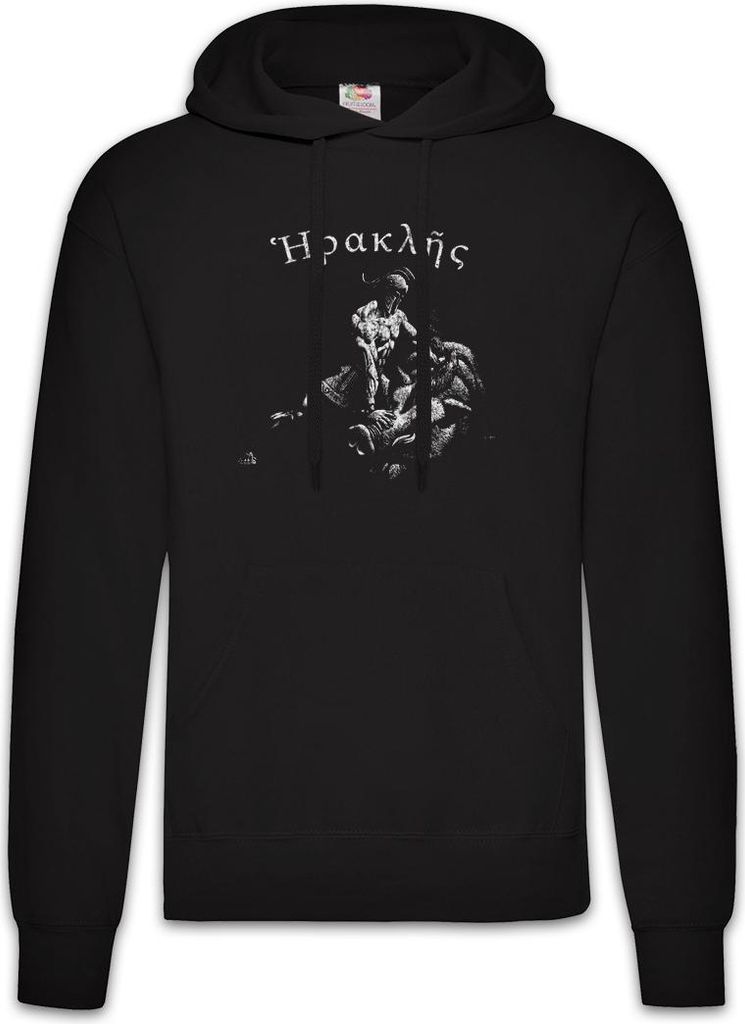 Urban Backwoods Herakles Erymanthian Boar, Herren Hoodie, Farbe: Schwarz, Größe: S