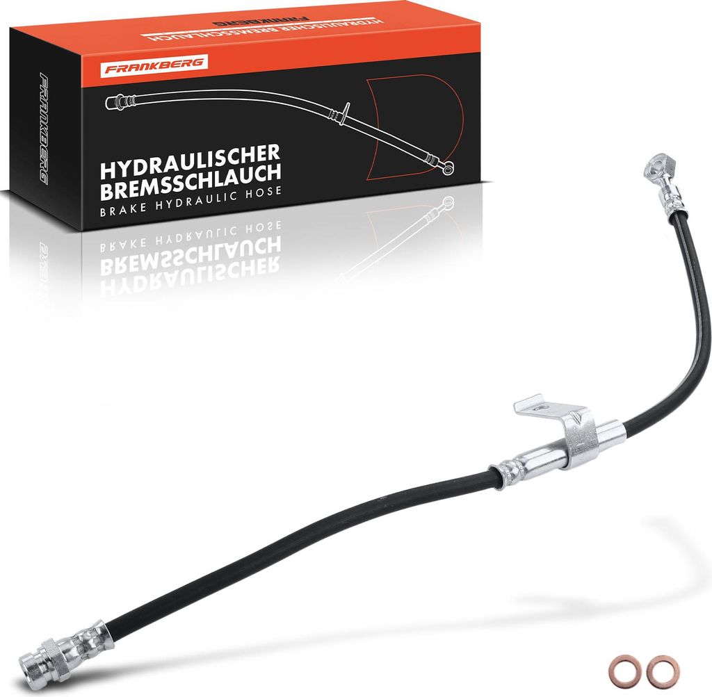 Frankberg 1x Bremsschlauch Bremsschläuche Hinterachse Rechts für Hyundai Sonata III Y-3 2.0L 3.0L