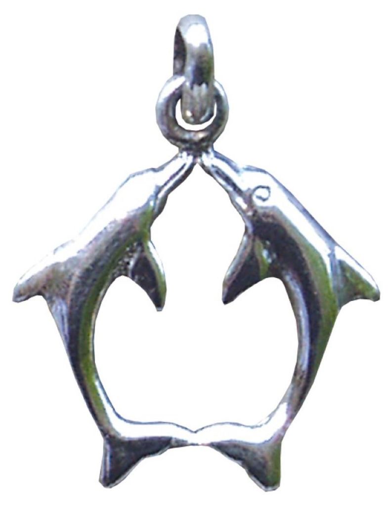 Anhänger "Partnerdelphin" Silber 925 1,2g