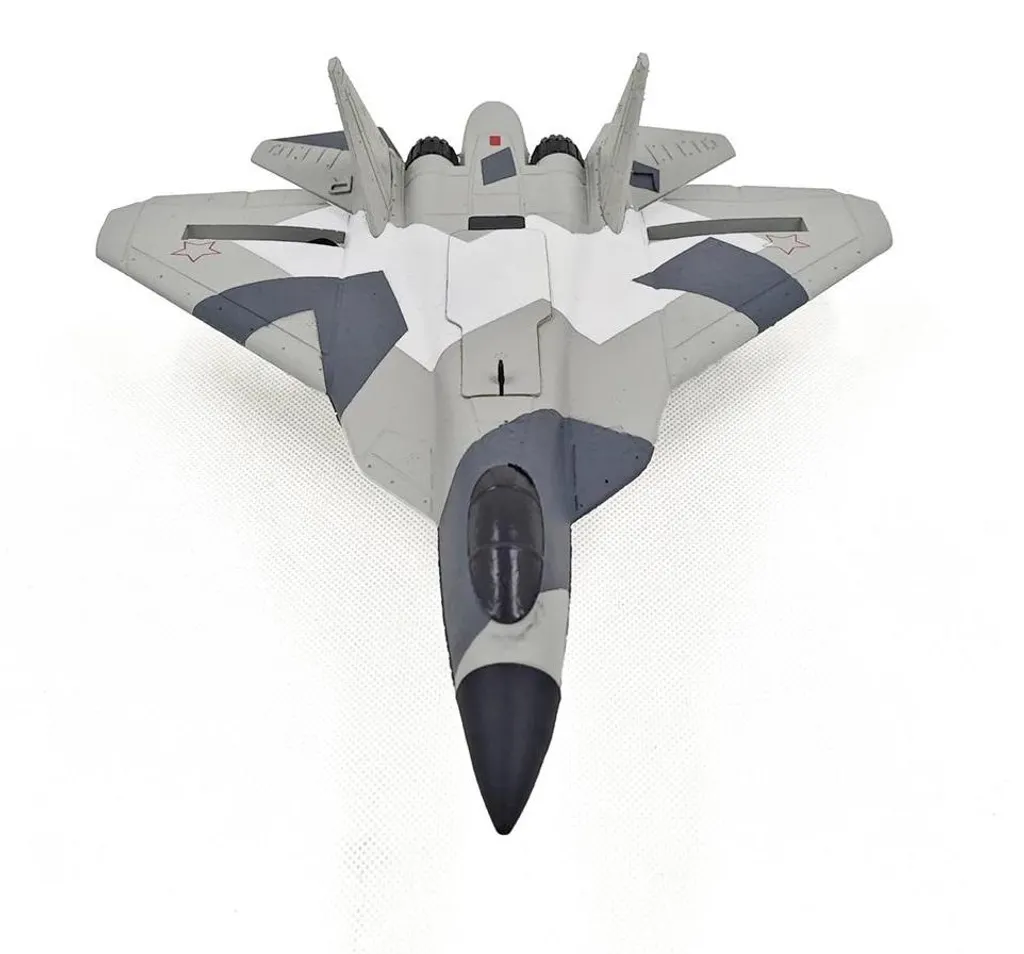 Avion Télécommandé Intérieur et Extérieur - Jet SU57 Portée 120 Mètres