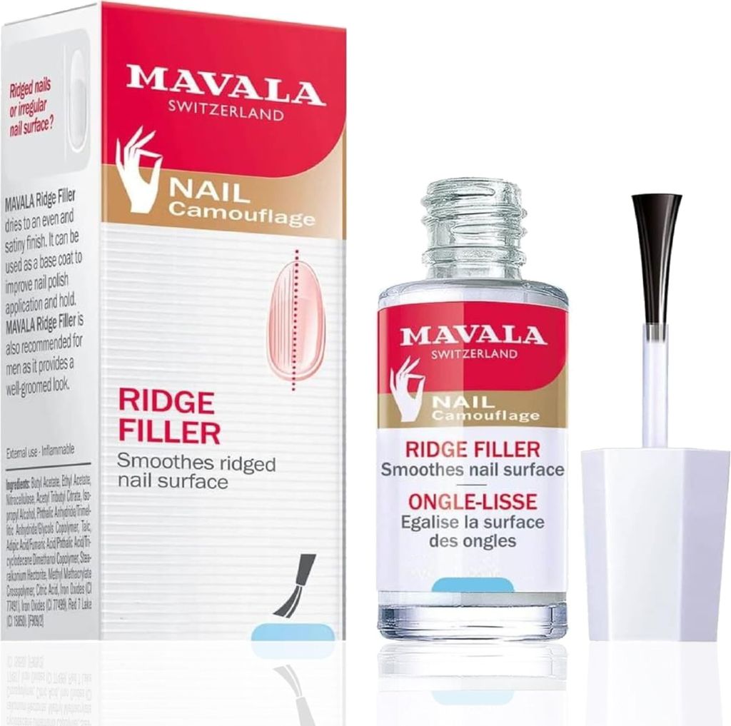 Mavala RIDGE FILLER Unterlack für glatte Nägel 10 ml