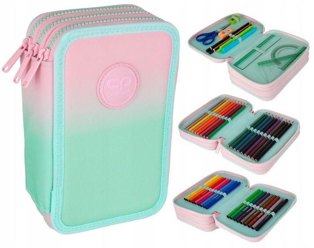 Coolpack Jumper 3 Dreifache Federmäppchen Ausgestattet Mit Produktbild 
