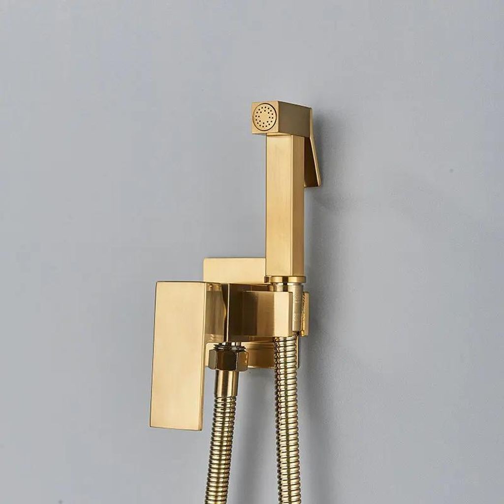 Bidet Handbrause Set - Wandmontierter Mischer - Einhebel Produktbild 
