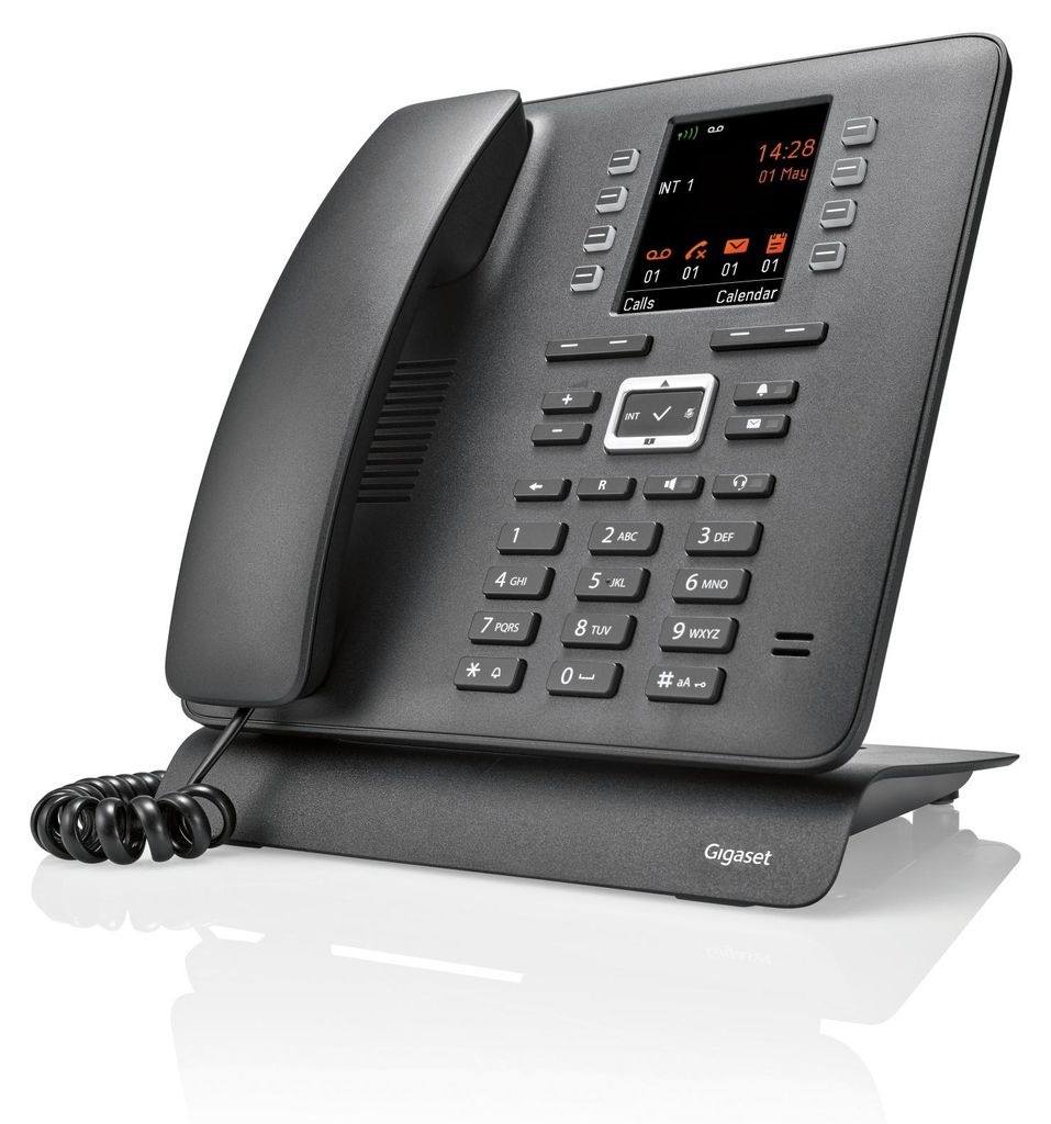 Gigaset Maxwell C, IP-Telefon, Schwarz, Kabelgebundenes Produktbild 