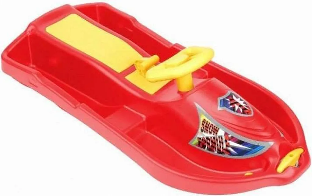 Bobsleigh pilotable enfant pour vacances aux sports d'hiver