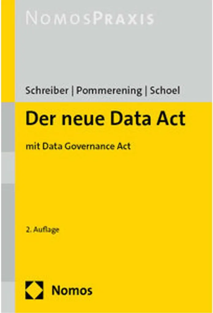 Guide Juridique Der neue Data Act DA : Manuel pratique de conformité UE