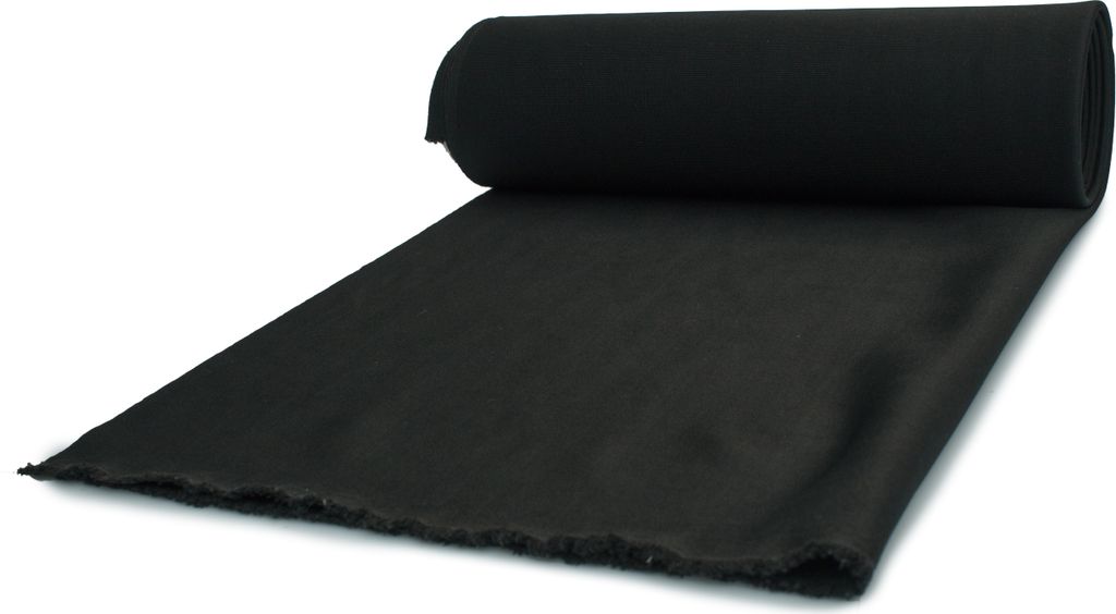 Potápěčský úplet Scuba Black 50 x 150 cm Obrázek produktu 
