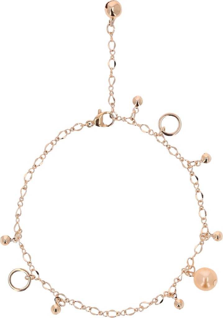 joella damen fußkettchen - gold, one size