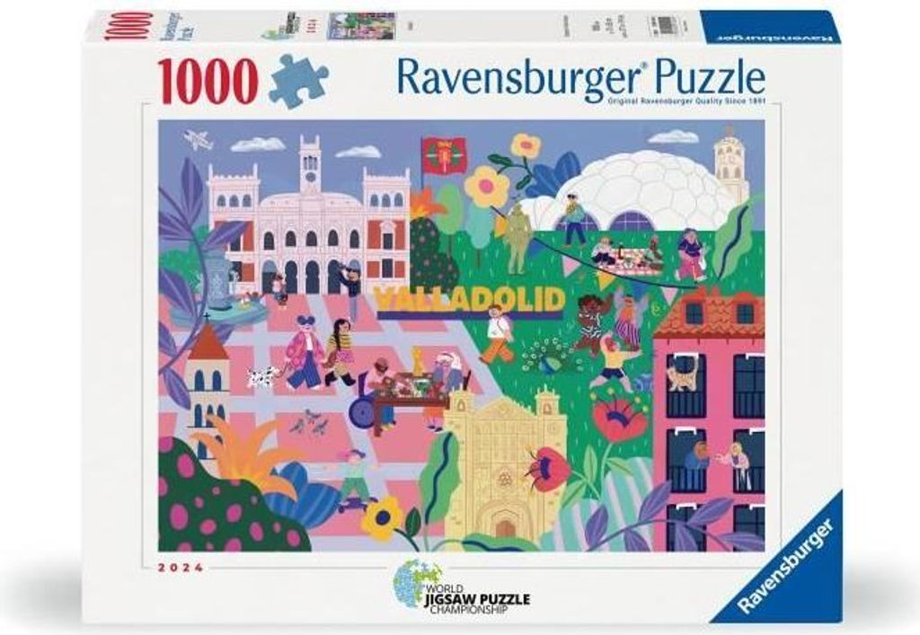 Puzzle 1000 Teile Valladolid de Marie, Ravensburger, WJPC Edition