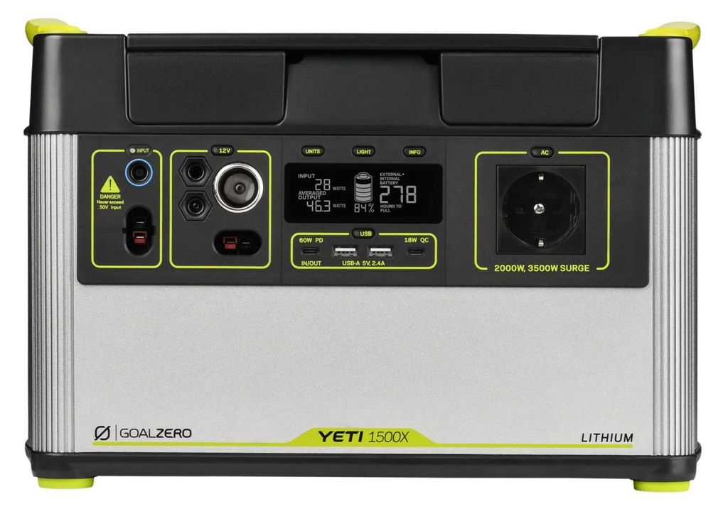 Goal Zero Yeti 1500X Lithium Nickel Manganese Cobalt Oxide Immagine del prodotto 