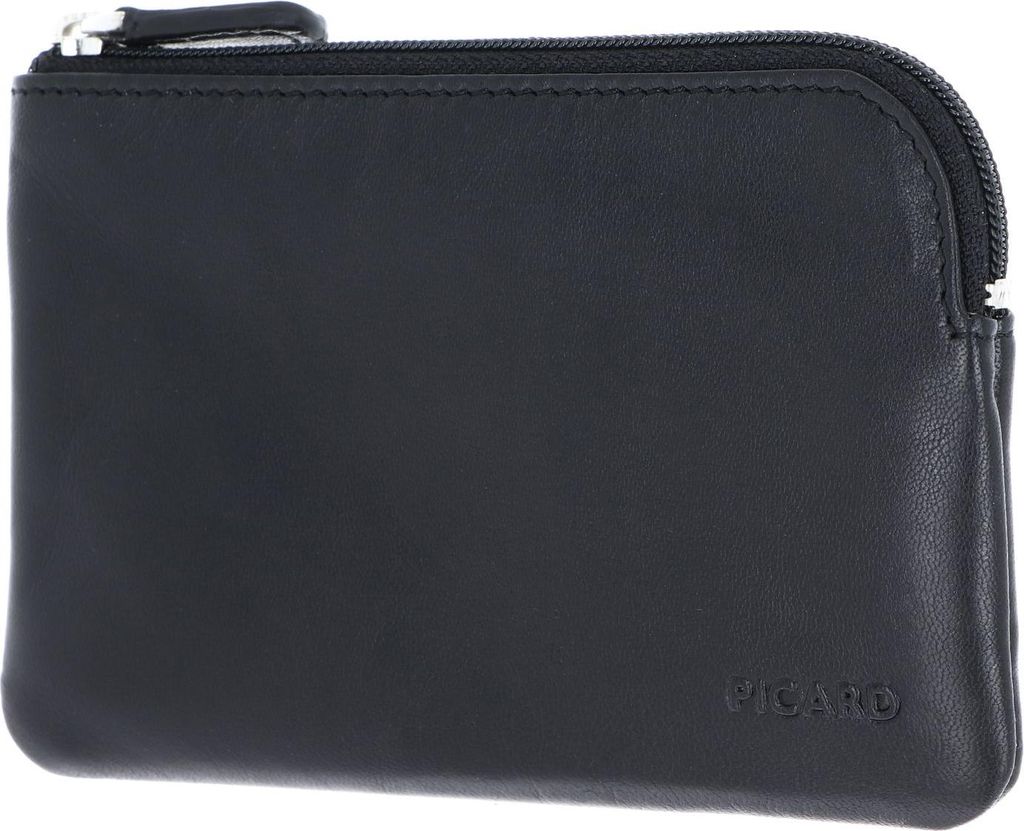 PICARD Leder Schlüsselmäppchen London 1 Key Case Black schwarz