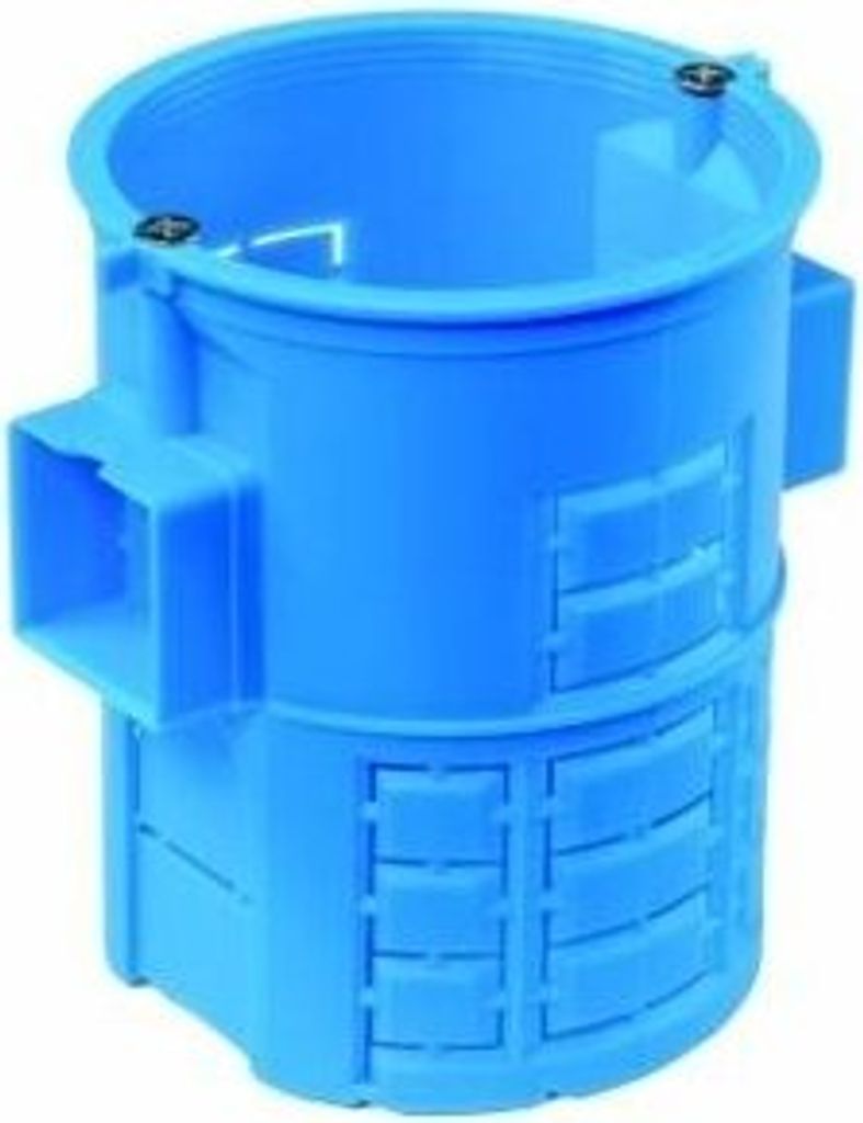 Unterputz-Einbaudose fi 60 mm extra tief, Serie, mit Schrauben S60Gw Simet
