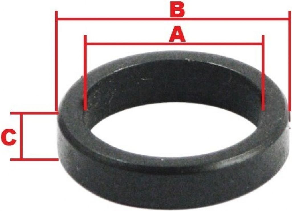 BestPrice Distanzring Drosselring 18 x 23 x 4mm kompatibel mit Minarelli