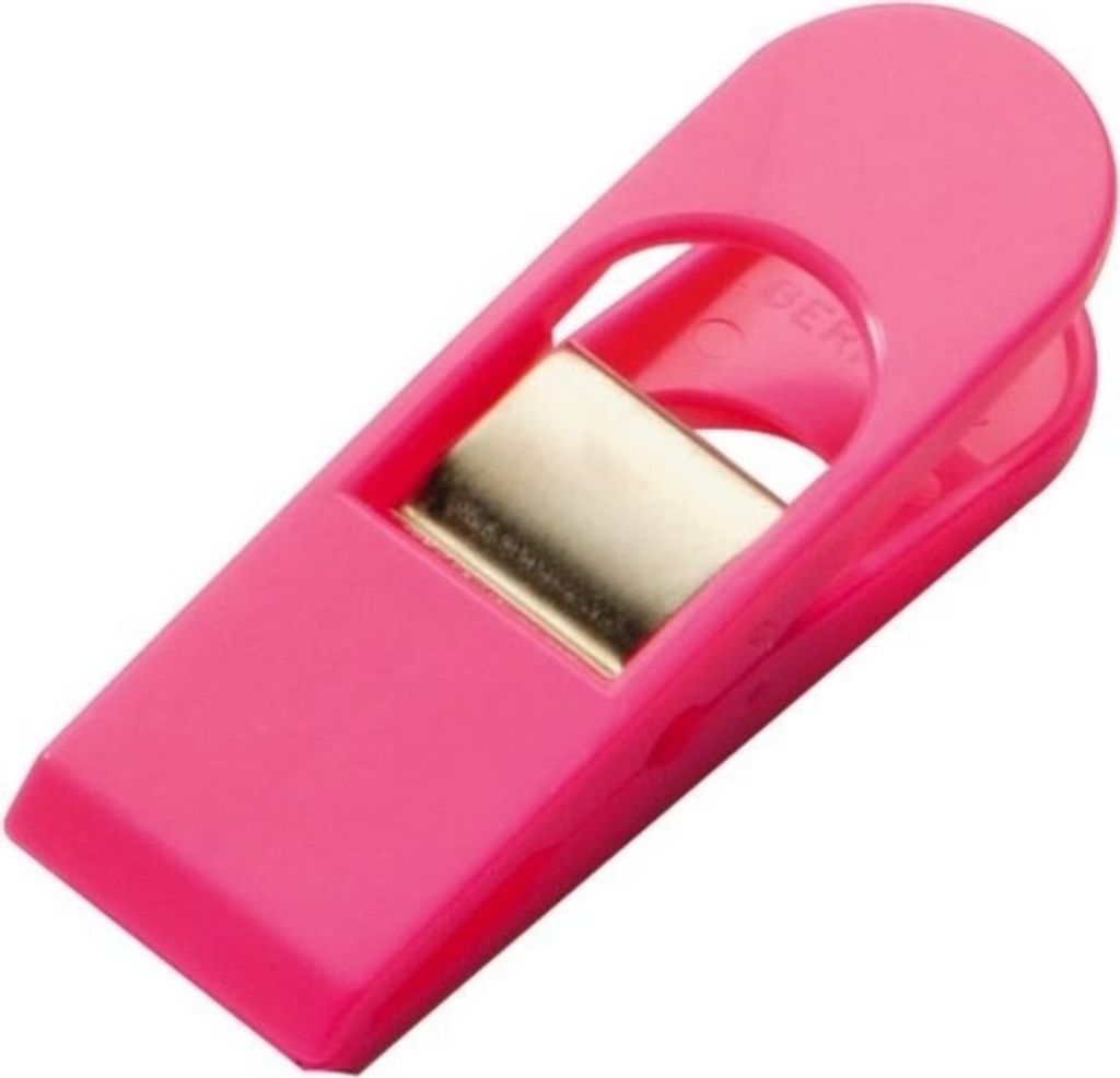 Briefklemmer Big Peg 33x120mm pink