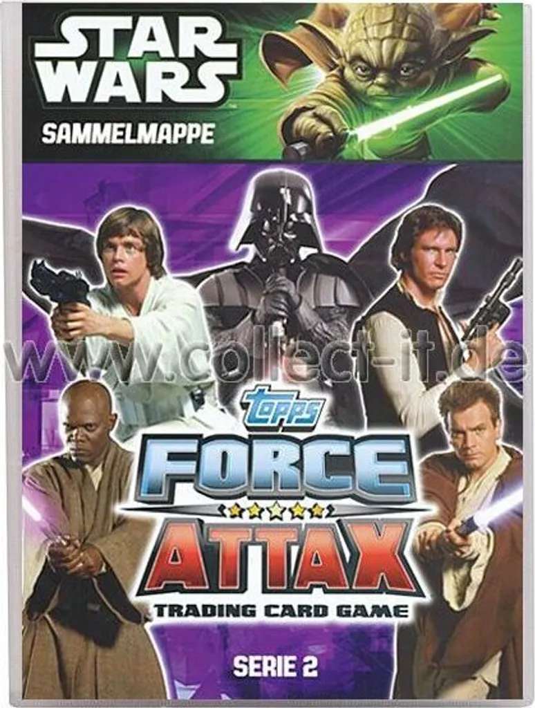 Classeur Force Attax Movie Cards Series 2 - Album FAMOV2 Vide Allemand