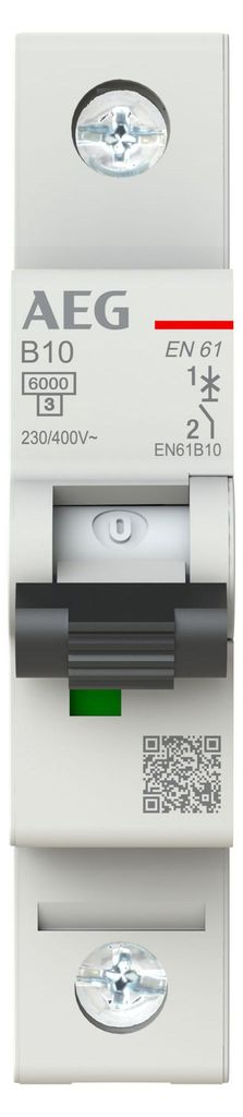 AEG LS-Schalter B 10A EN61B10 1-polig 6kA 2CDS251088R0105