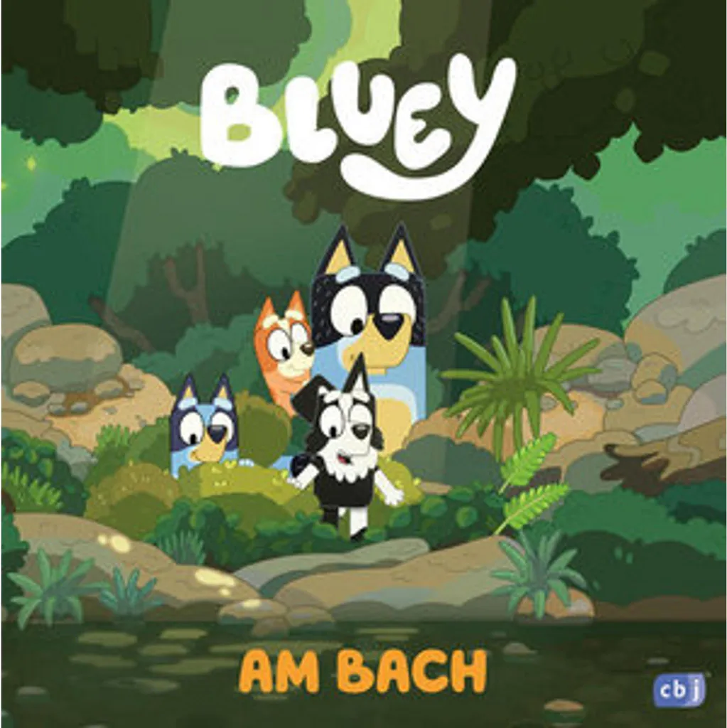 Bluey Am Bach Figurine Solide et Sécurisée pour Jouer sans Risque de Casse