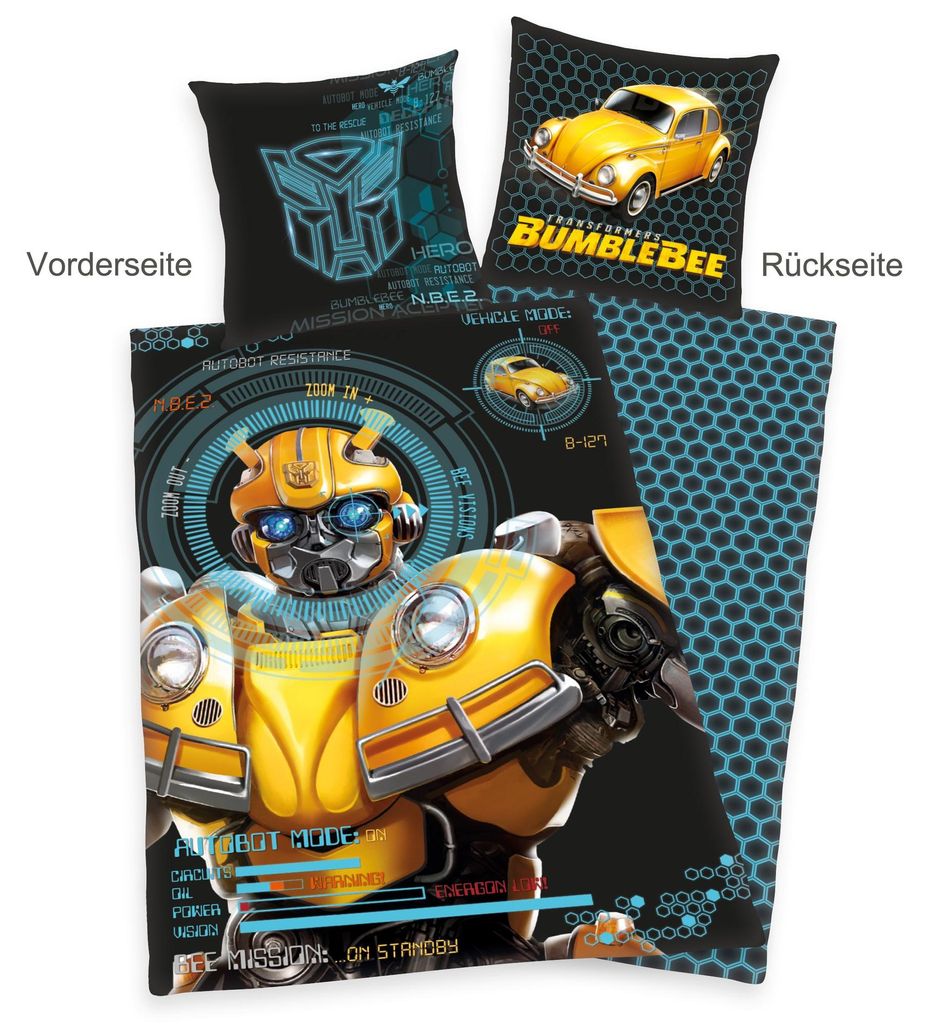 Transformers Bumblebee Bettwäsche Produktbild 