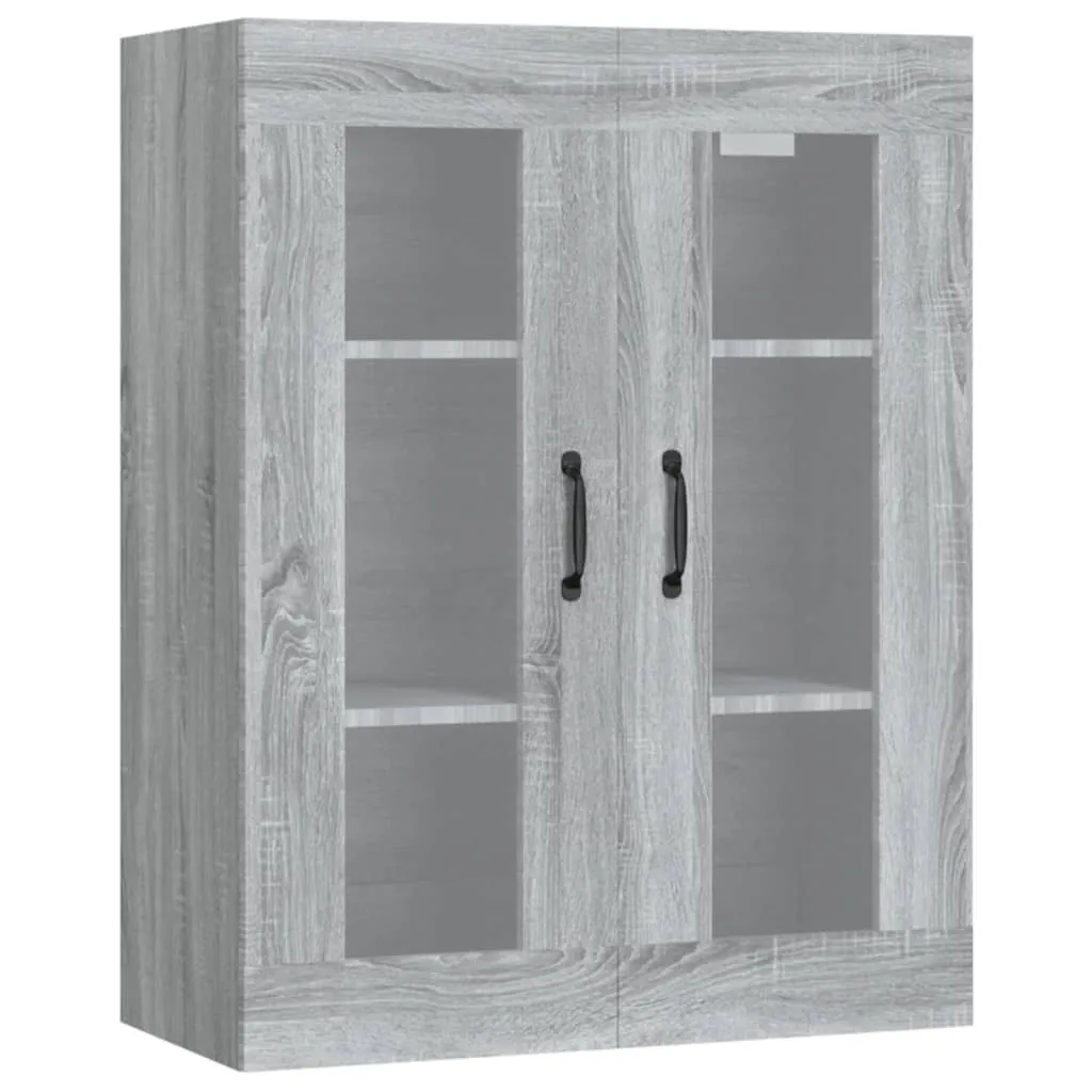 SYFAX™ Armadietto Pensile a Parete Grigio Sonoma 69,5x34x90 cm