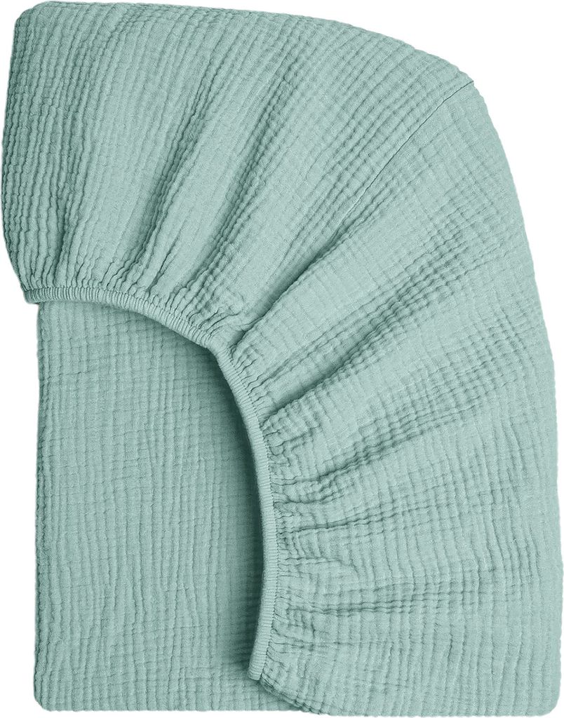 Baby-Wiegenlaken, einfarbig, elastischer Rand, einfache Installation, passend für ovale, runde und rechteckige Sanduhrmatratzen, für Jungen und M...