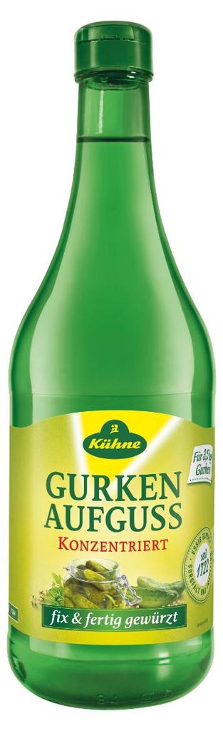 Kühne infuso di cetriolo speziato da aceto di brandy Immagine del prodotto 