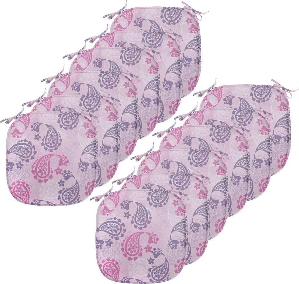 Cuscini Sedie 40x40 ABAKUHAUS Art Effects Fucsia Viola Set 12