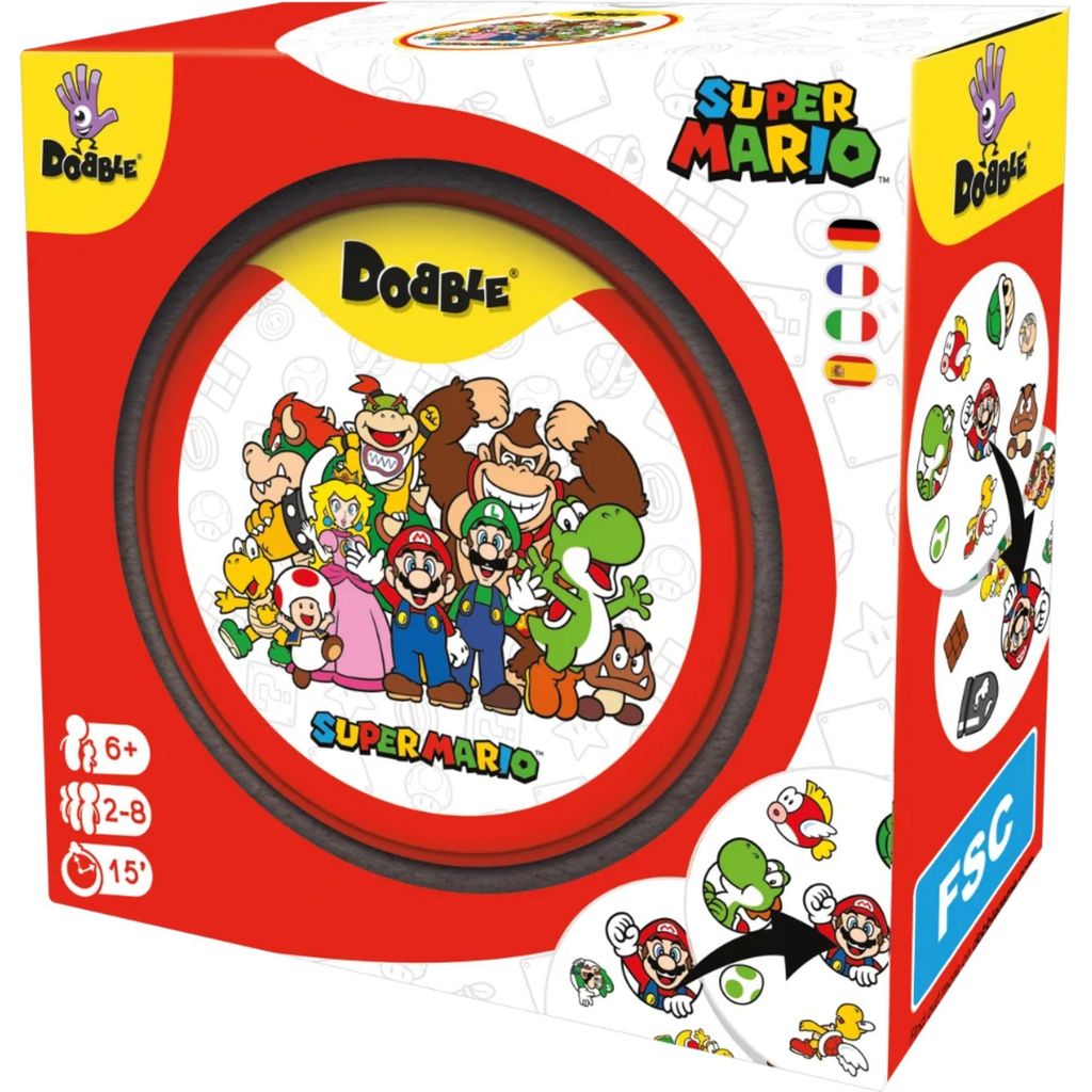 Dobble Super Mario Productafbeelding 