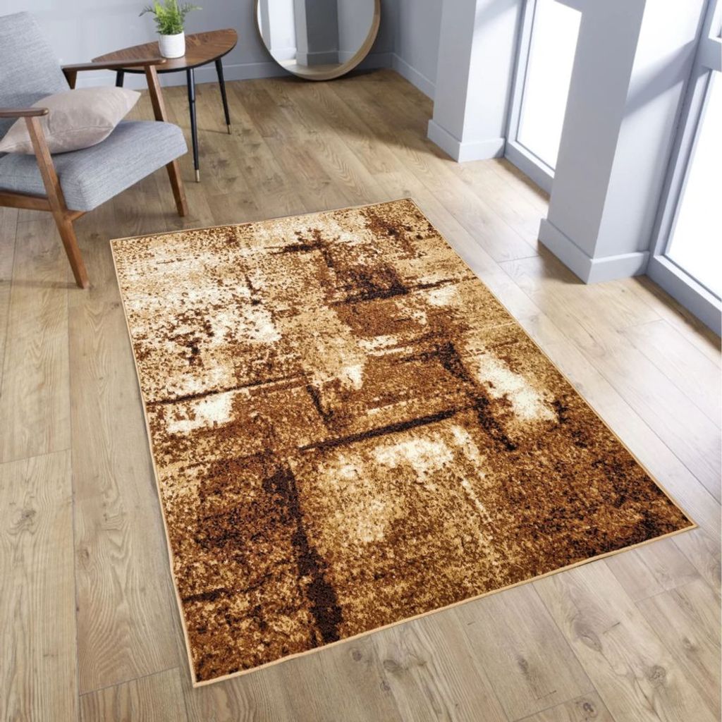 Tapis 120x170 cm LUKEN moderne - beige Image du produit 