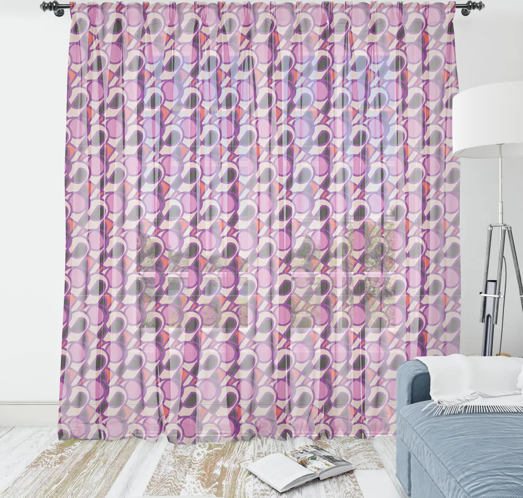 Arazzo Artistico Abakuhaus 160x274 - Rosa Porpora per Interni Chic