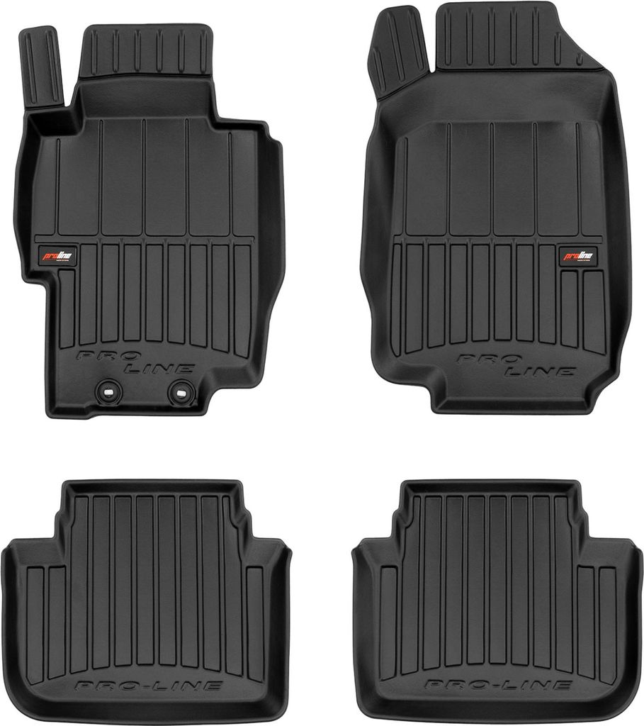 FROGUM Gummimatten Autofussmatten für Honda Accord VII 2002-2008