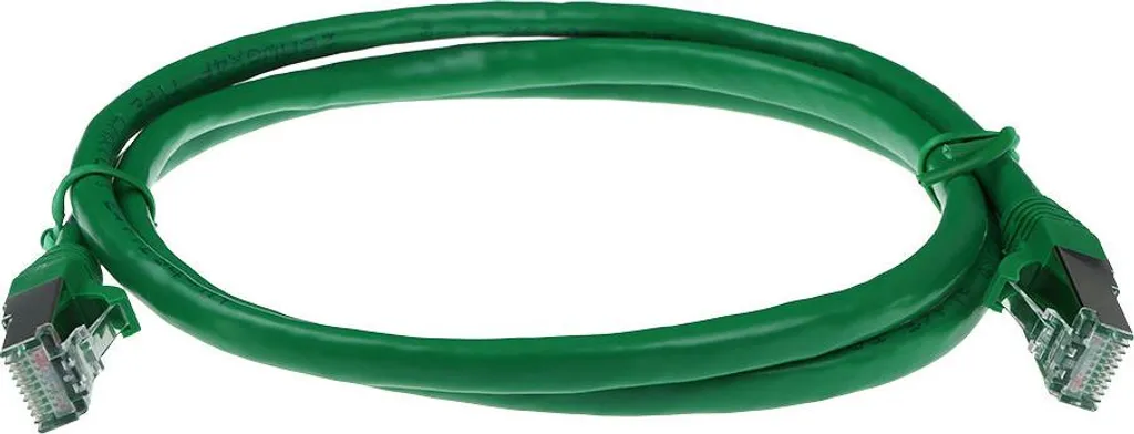 ACT Cavo Patch SFTP CAT6A 25m Verde Snagless | Networking 10Gbps Professionale - 2