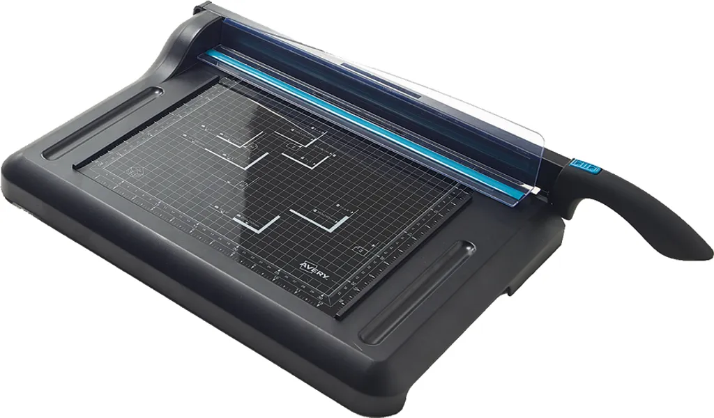 Cisaille A4 AVERY Zweckform Office avec lame acier et guide de coupe