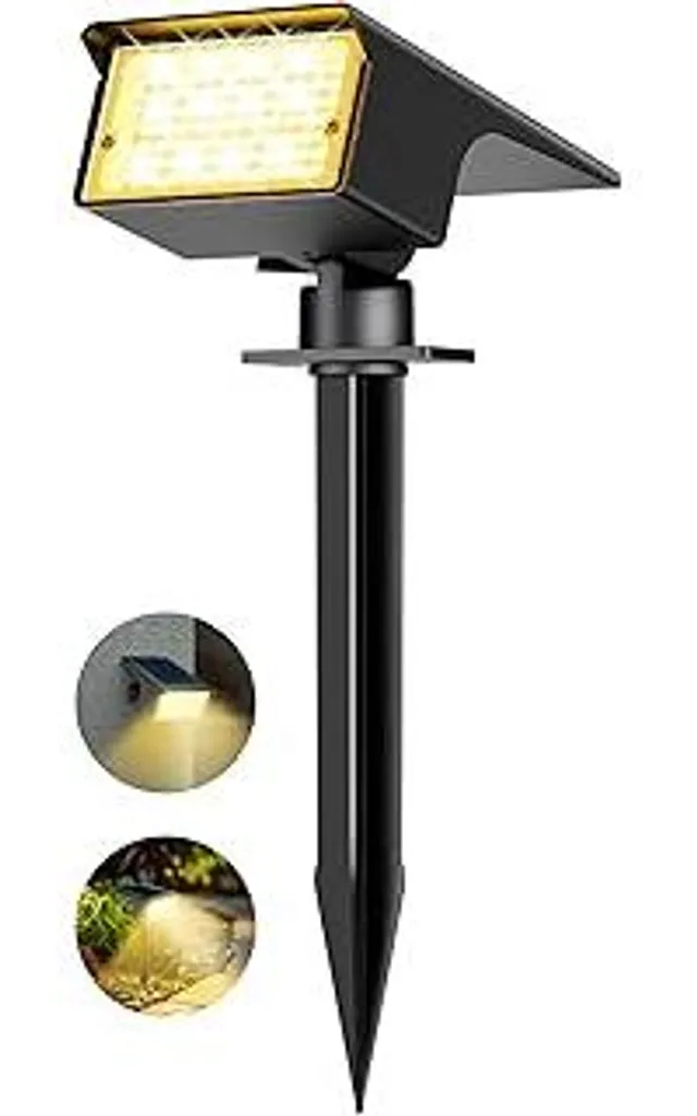 Faretto Solare Kolpop 77 LED IP65 800LM - Lampada Esterno Professionale