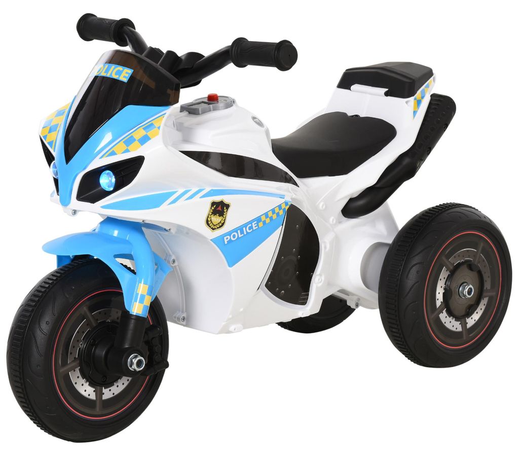 HOMCOM Loopauto, loopfiets met muziek en koplampen, Productafbeelding 