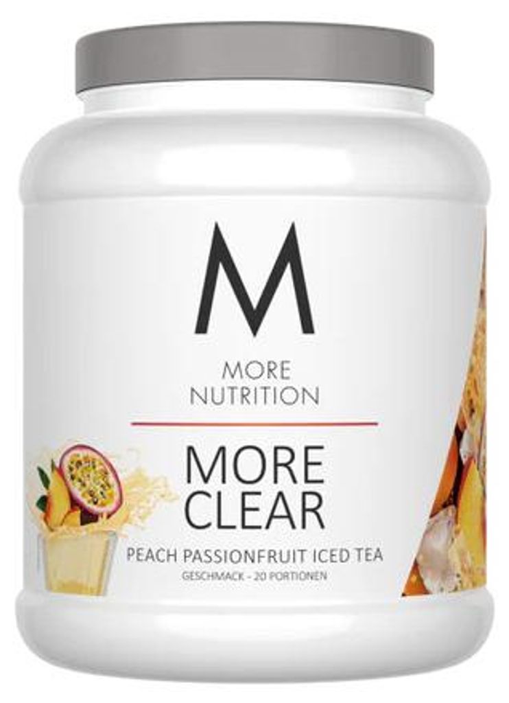 More Nutrition More Clear 600g - Peach Passionfruit Ice Tea Produktbild 