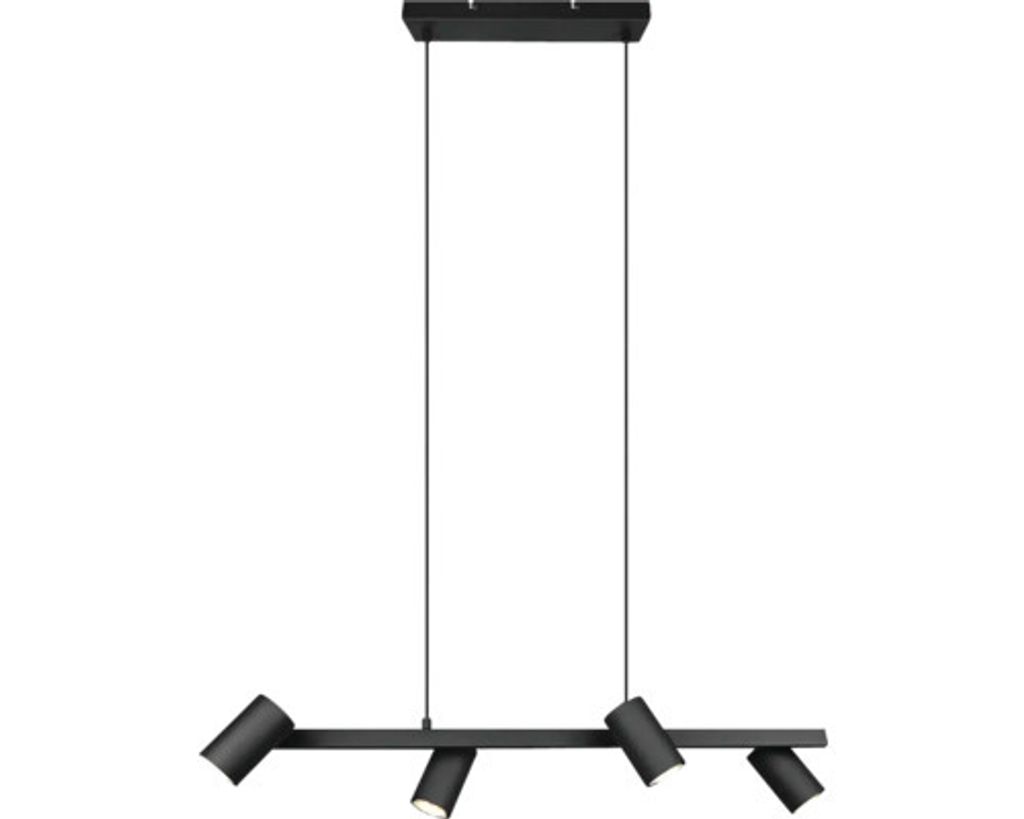 TRIO Trio Marley -riippuvalaisin 80 cm, 4-osainen, GU10, Obrázek produktu 