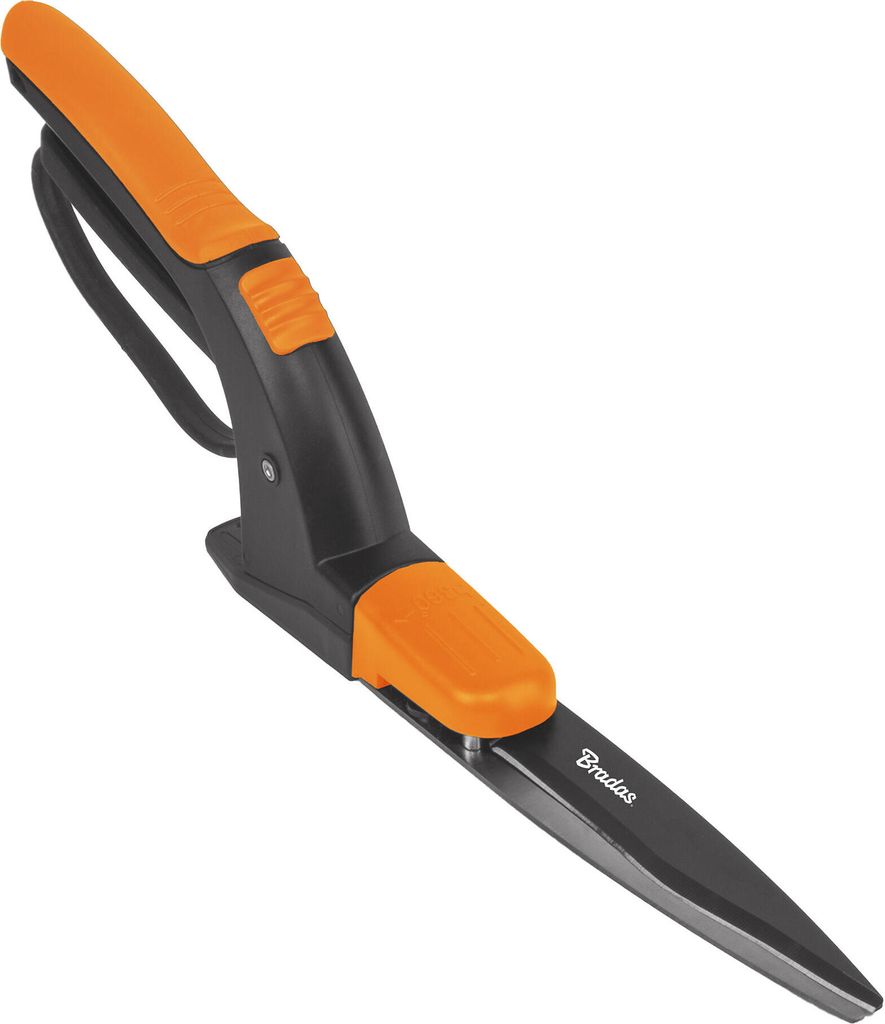 Bradas Rasenkantenschere V-SERIES Klingenlänge: 130 mm schwarz/orange