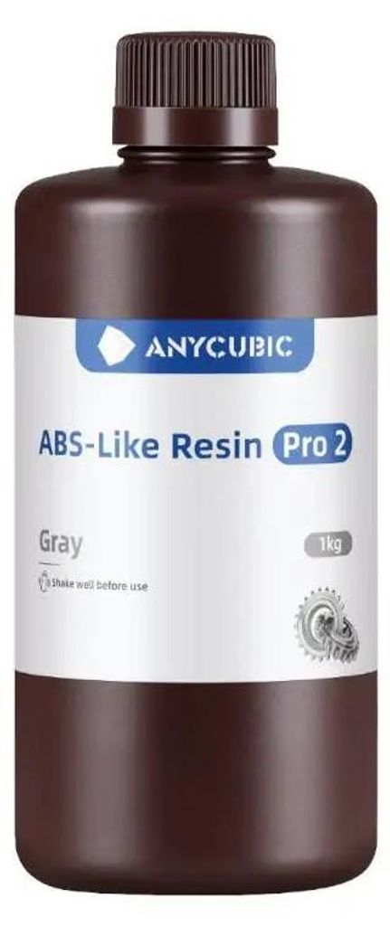 Anycubic ABS-Like Resin Pro 2 Grau 1 kg 3D Drucker Harz UV Produktbild 