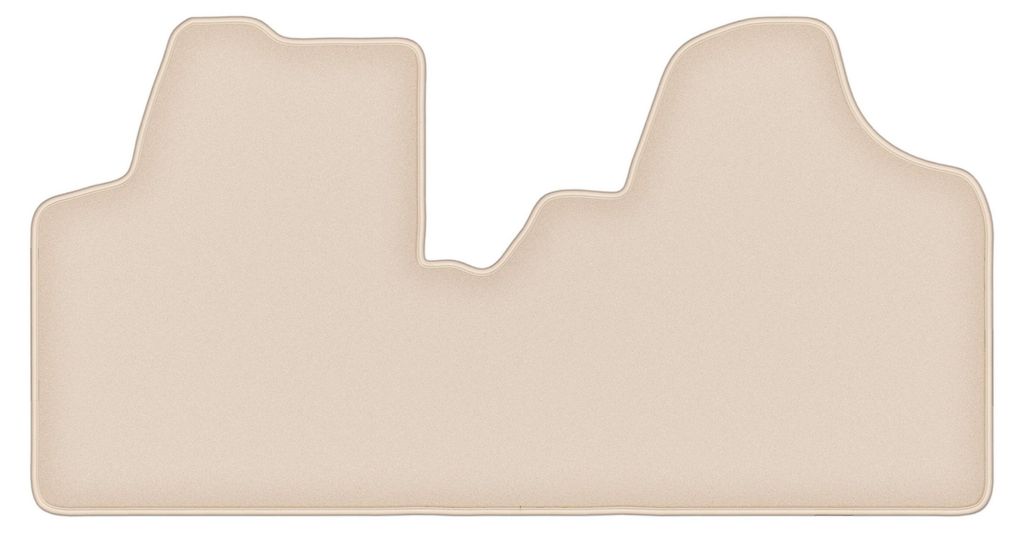 DURBAN Beige Velours-Fußmatten vorne für Toyota ProAce I Transporter (2013-2016)