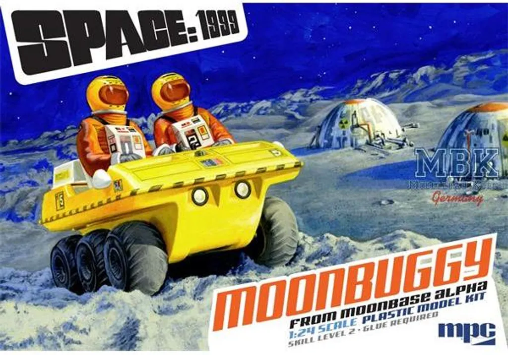Maquette Moonbuggy Space 1999 pour Diorama Lunaire et Collectionneurs